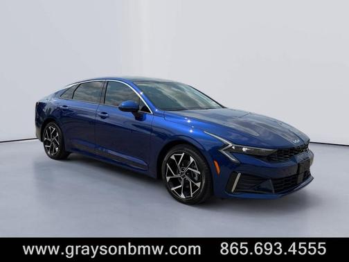 Blue 2025 Kia K5 EX