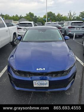 Blue 2025 Kia K5 EX