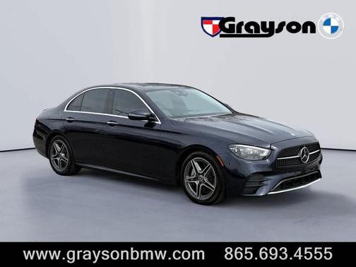 Nautical Blue Metallic 2022 Mercedes-Benz E-Class E 450 4MATIC