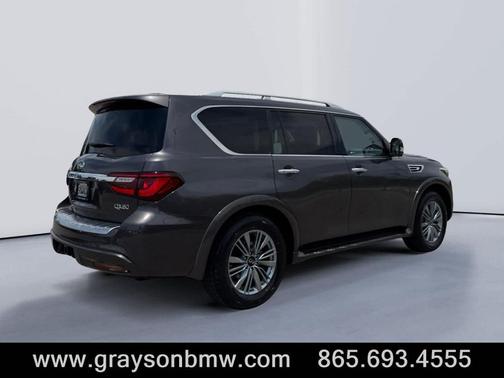 Anthracite Gray 2024 INFINITI QX80 Luxe