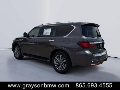 Anthracite Gray 2024 INFINITI QX80 Luxe