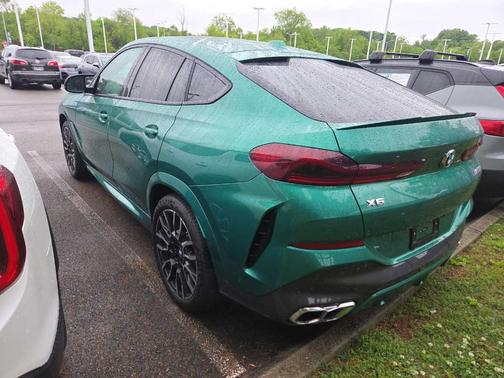Green 2025 BMW X6 M60i