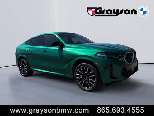 Green 2025 BMW X6 M60i