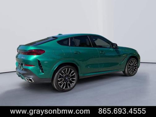 Green 2025 BMW X6 M60i