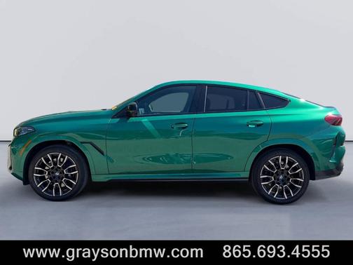 Green 2025 BMW X6 M60i