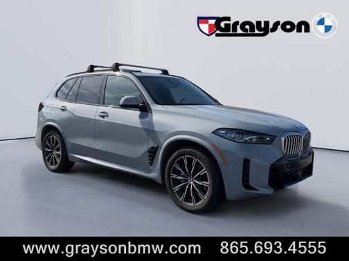 Gray Metallic 2025 BMW X5 xDrive40i