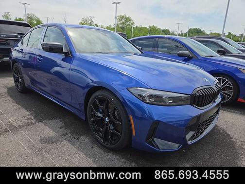 Blue 2026 BMW 330 I Sedan
