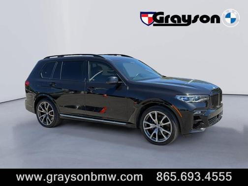 Black Sapphire Metallic 2020 BMW X7 M50i