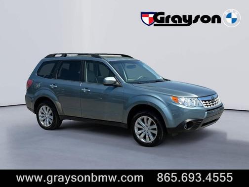Sage Green Metallic 2011 Subaru Forester 2.5X Limited