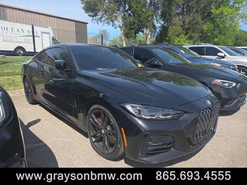 Black Sapphire Metallic 2024 BMW 430 i