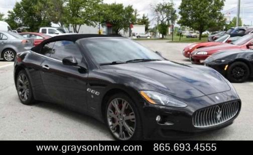 Black 2015 Maserati GranTurismo Base