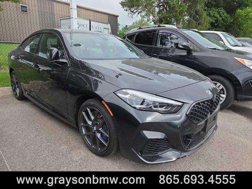 Black Sapphire Metallic 2022 BMW M235 Gran Coupe i xDrive