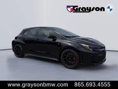 Black 2025 Toyota GR Corolla PLUS