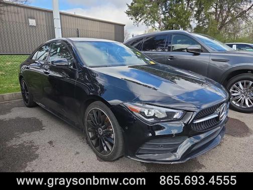 Midnight Black 2023 Mercedes-Benz CLA 250 Base Sedan
