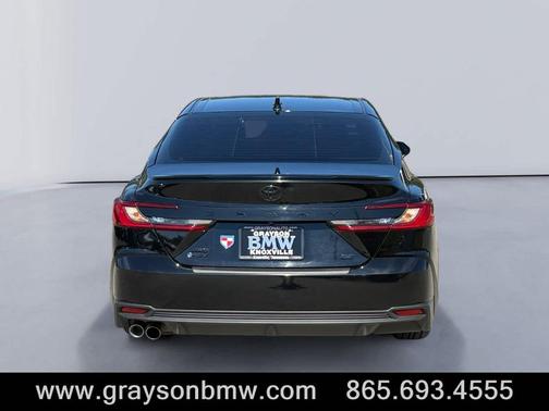 Midnight Black Metallic 2025 Toyota Camry SE