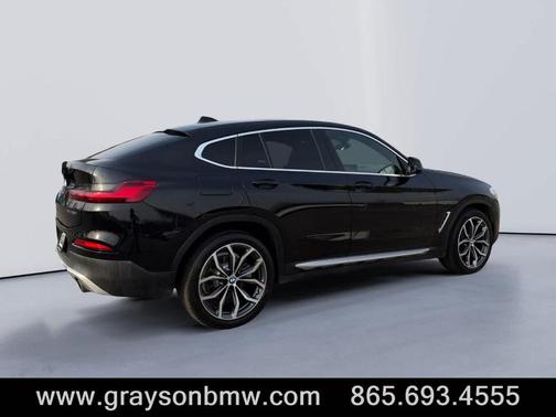 Black Sapphire Metallic 2020 BMW X4 xDrive30i