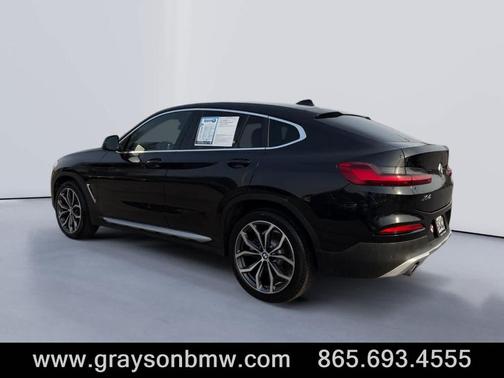 Black Sapphire Metallic 2020 BMW X4 xDrive30i