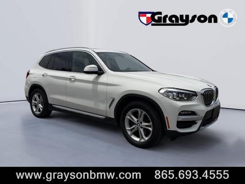 Alpine White 2020 BMW X3 xDrive30i
