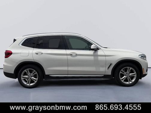 Alpine White 2020 BMW X3 xDrive30i