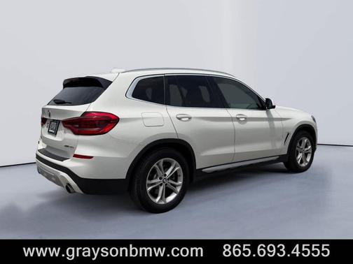 Alpine White 2020 BMW X3 xDrive30i