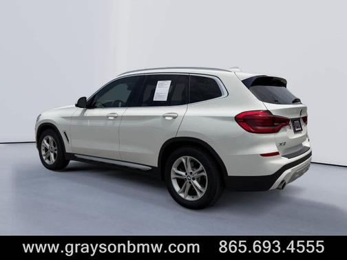 Alpine White 2020 BMW X3 xDrive30i