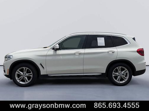 Alpine White 2020 BMW X3 xDrive30i