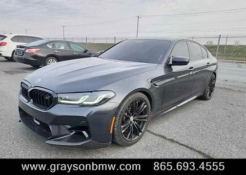 Dark Graphite Metallic 2022 BMW M5 Base