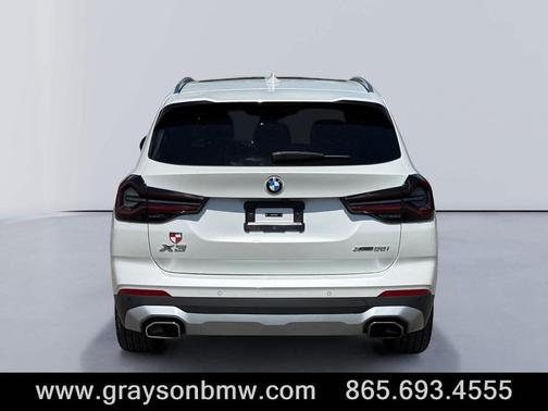 White 2024 BMW X3 xDrive30i