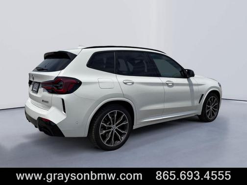 Alpine White 2024 BMW X3 M40i