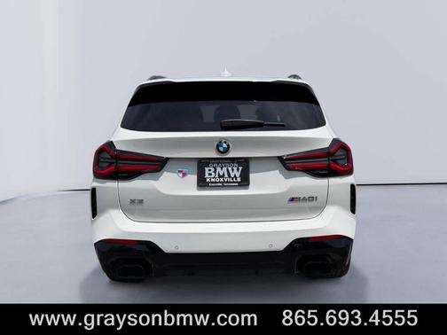 Alpine White 2024 BMW X3 M40i