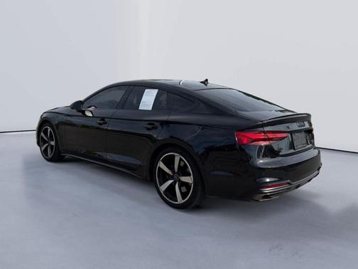 Mythos Black Metallic 2024 Audi A5 Sportback S line Prestige