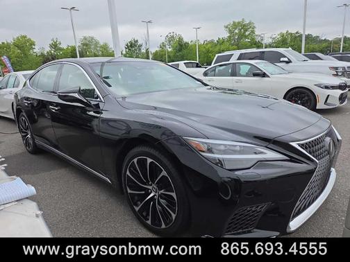 Obsidian Black 2023 Lexus LS 500 Base