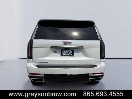 Crystal White Tri-Coat 2025 Cadillac Escalade Premium Luxury