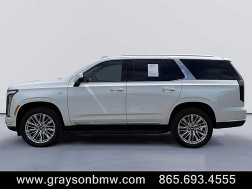 Crystal White Tri-Coat 2025 Cadillac Escalade Premium Luxury