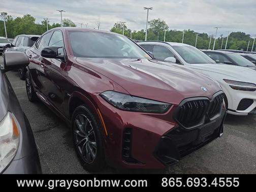 Red 2026 BMW X6 M60i