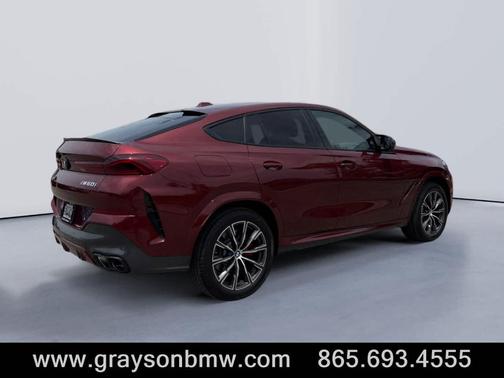 Red 2026 BMW X6 M60i