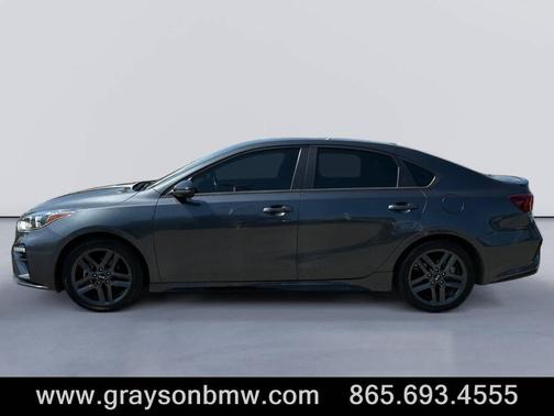 Gravity Gray 2021 Kia Forte GT-Line