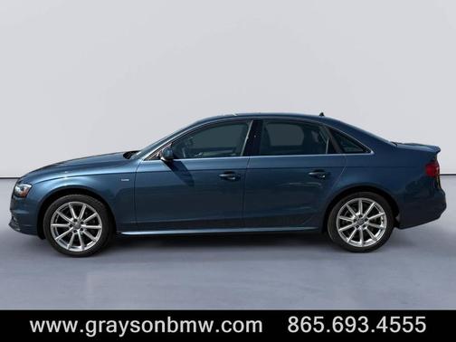 Blue 2015 Audi A4 2.0T Premium Plus