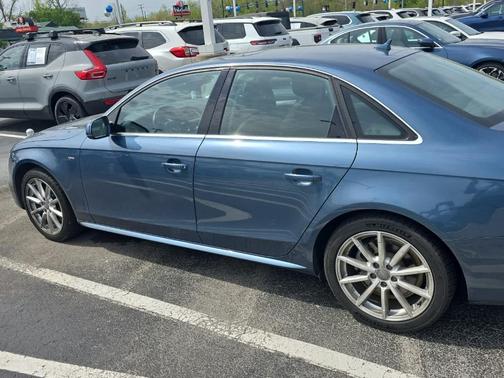 Blue 2015 Audi A4 2.0T Premium Plus