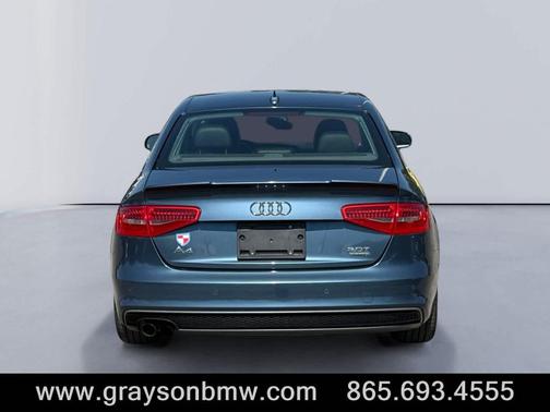 Blue 2015 Audi A4 2.0T Premium Plus