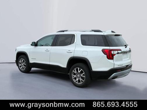 White Frost Tri-Coat 2021 GMC Acadia SLT