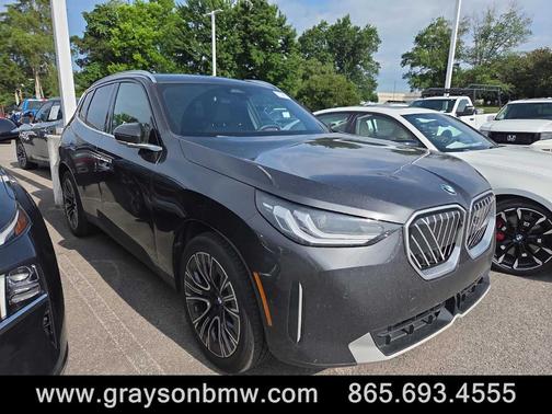Gray 2025 BMW X3 30 xDrive