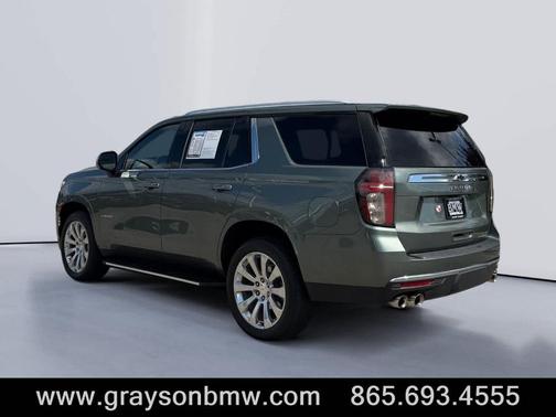 Silver Sage Metallic 2023 Chevrolet Tahoe Premier