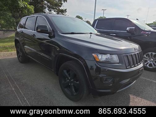 Brilliant Black Crystal Pearlcoat 2015 Jeep Grand Cherokee Altitude SUV