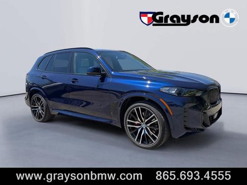 Tanzanite Blue II Metallic 2026 BMW X5 xDrive40i