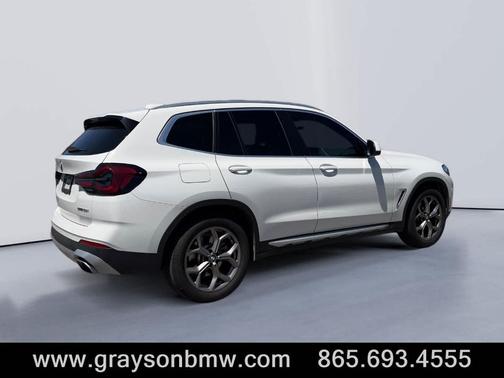 Alpine White 2022 BMW X3 sDrive30i