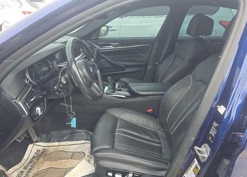 Mediterranean Blue Metallic 2019 BMW M550 i xDrive