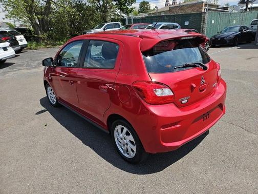 Red 2017 Mitsubishi Mirage SE CVT