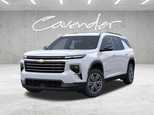 Summit White 2026 Chevrolet Traverse LT