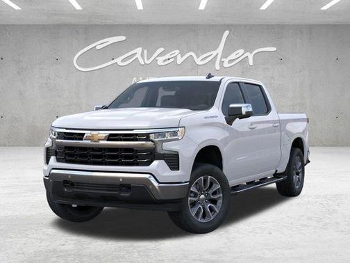 Summit White 2026 Chevrolet Silverado 1500 LT